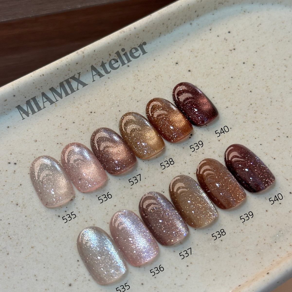 9月團購 - MIAMIX Atelier - 星鑽鎏砂 535~542 - - Aria.D