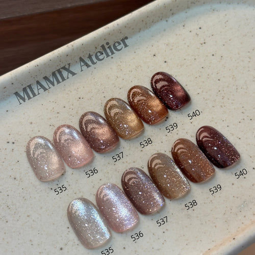 9月團購 - MIAMIX Atelier - 星鑽鎏砂 535~542 - - Aria.D
