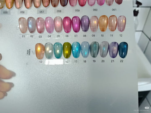 9月團購 - 花校长 - 彩色寶石貓眼膠 01-22