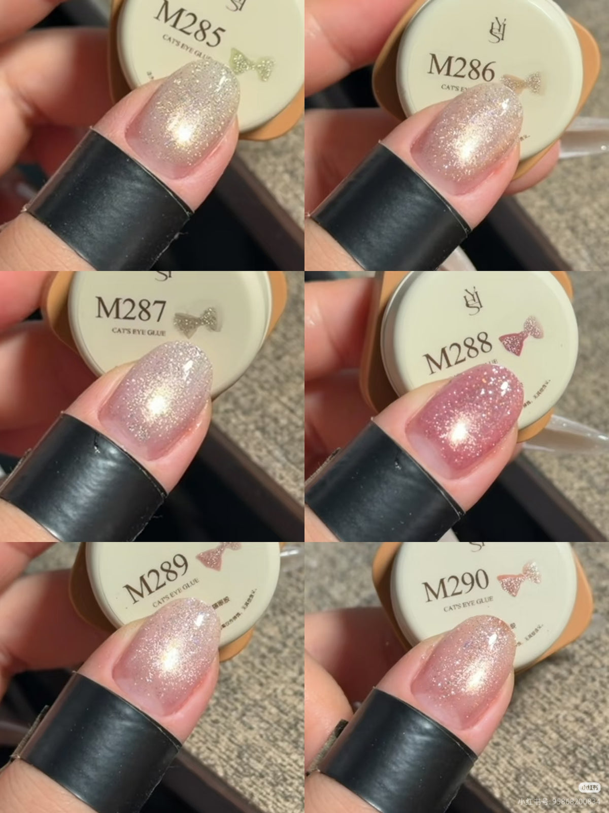 9月團購 - KARRIES禾一斯 - 四季碎鑽歐泊貓眼 M285-M296