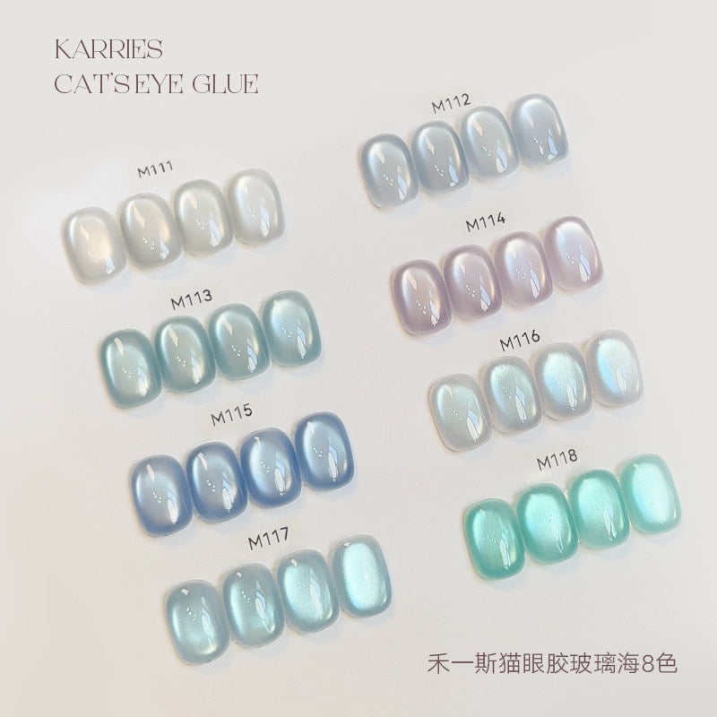 KARRIES禾一斯 - 玻璃海高光猫眼膠 M111-M118