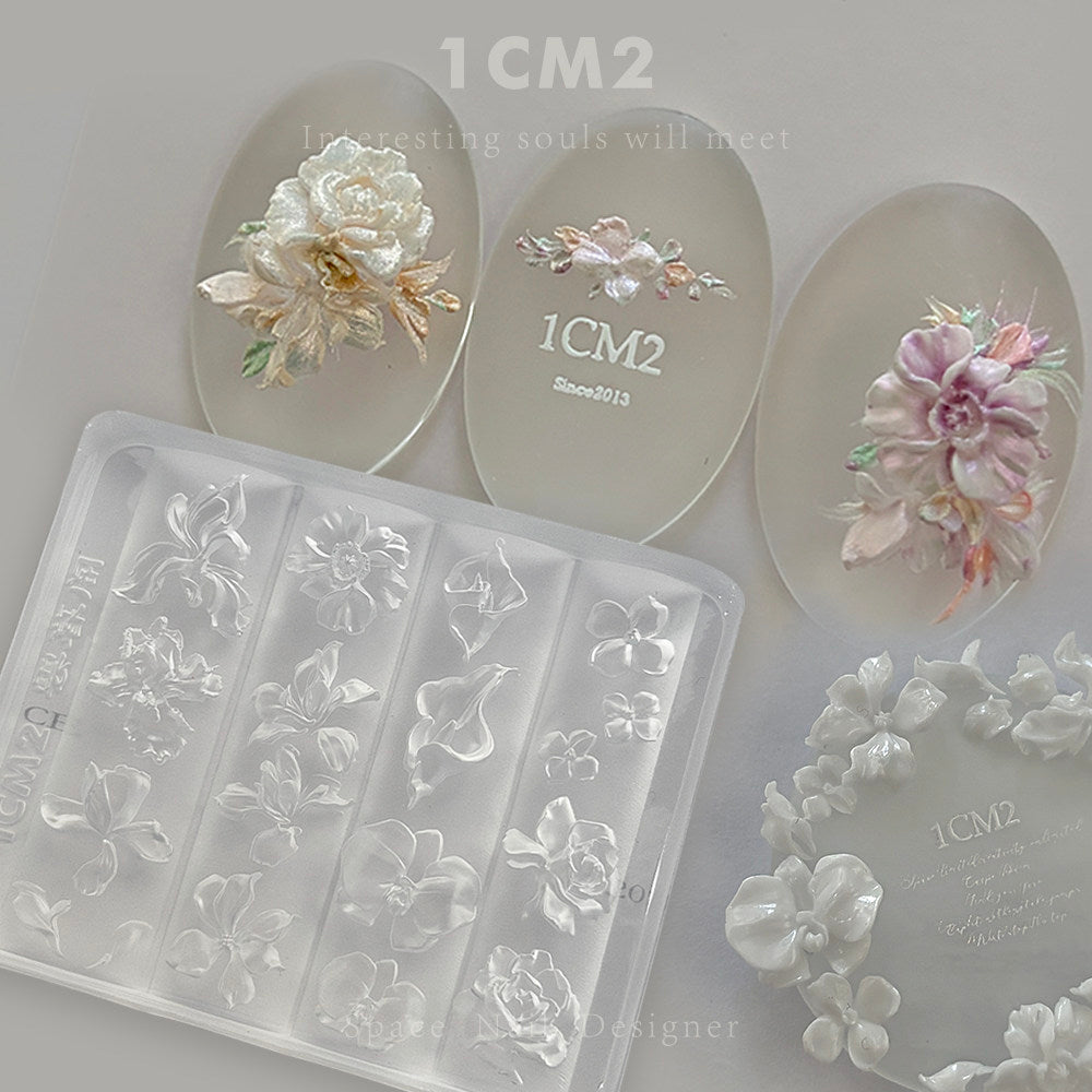 1cm2 - 花錄模具