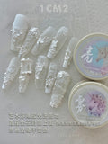 9月團購 - 1CM2 - 藝術浮雕膠 銀白