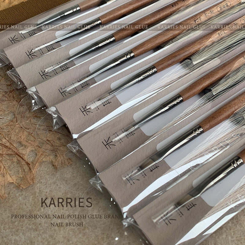 KARRIES禾一斯 - 胡桃木美甲筆 8支