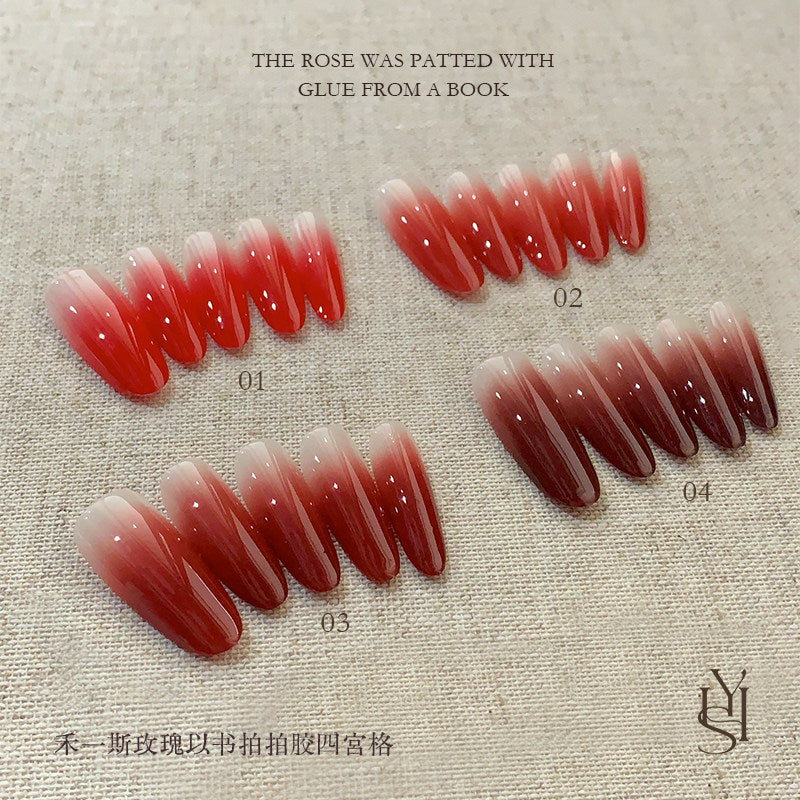 KARRIES禾一斯 -玫瑰以書拍拍膠四宮格
