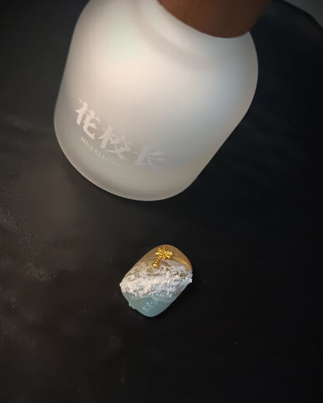 花校長 - 白色海浪膠暈染液