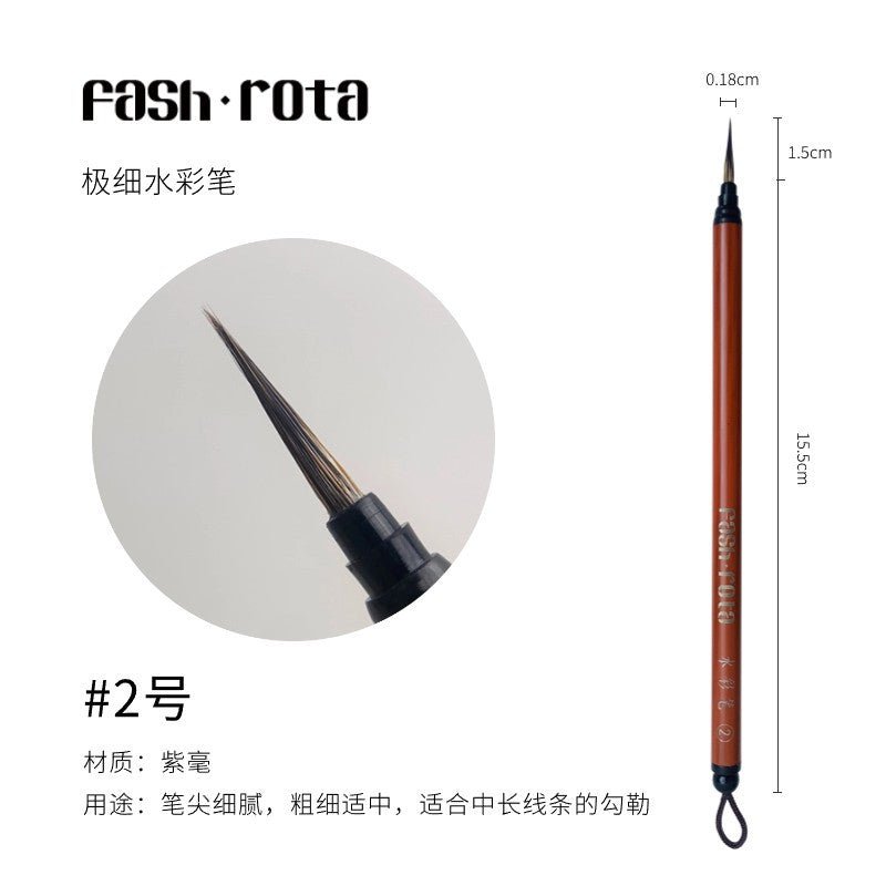 FashRota - 固體24色水彩 - - Aria.D