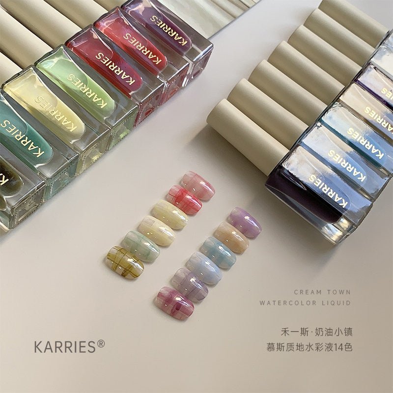 KARRIES禾一斯 - 奶油小鎮水彩暈染液 24-35 - - Aria.D