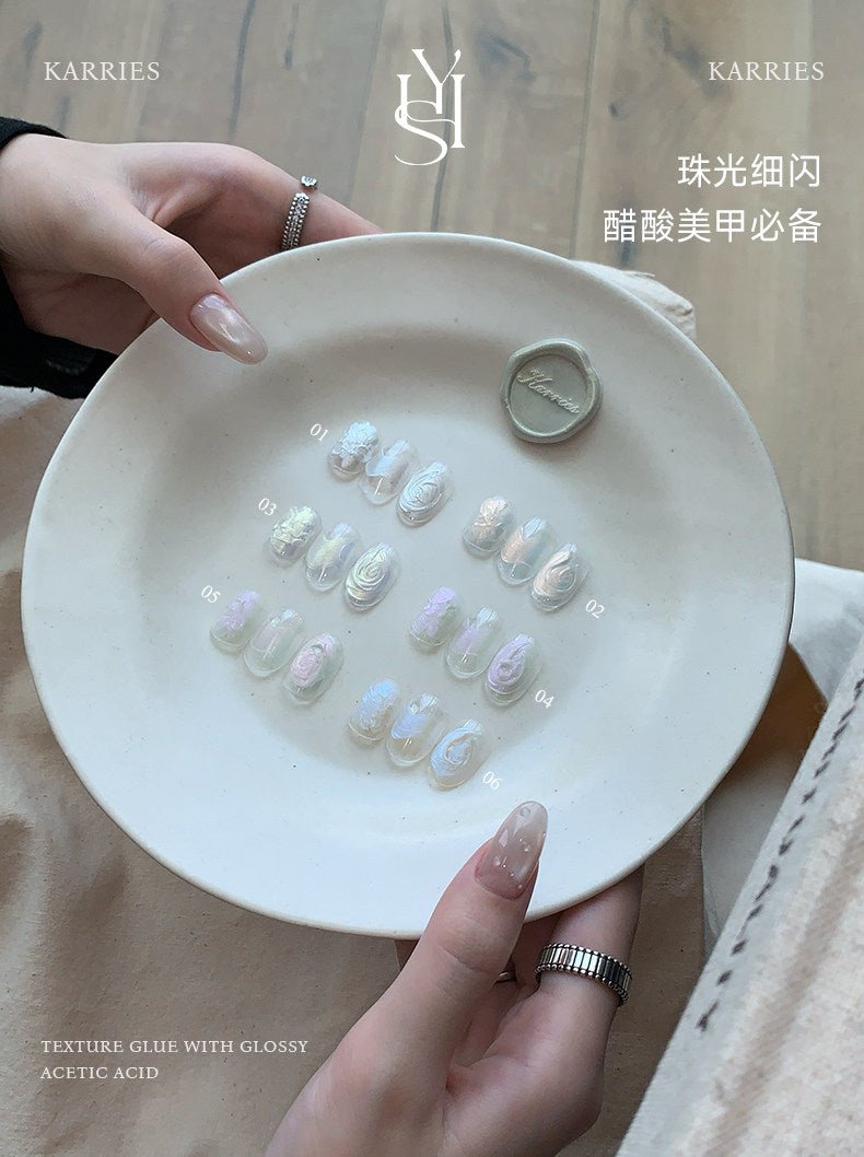 KARRIES禾一斯 - 琉光醋酸肌理膠 高光紋理膠 - - Aria.D