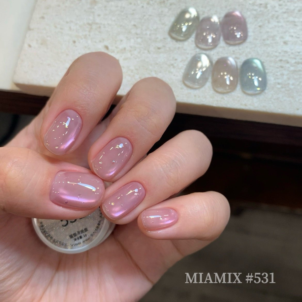 MIAMIX Atelier - 氣泡貓眼 3D立體氣泡效果 529-534 - - Aria.D