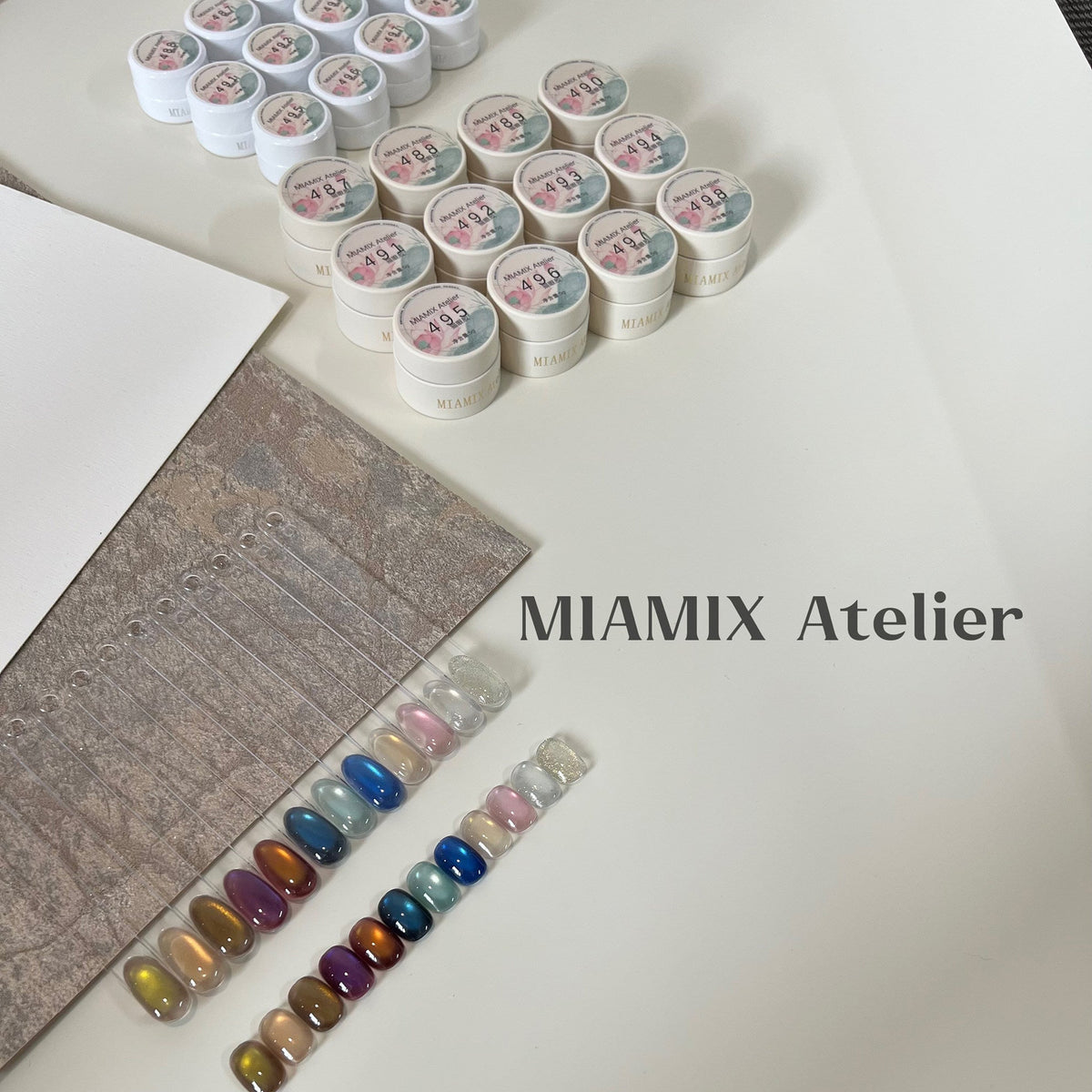 MIAMIX Atelier - 貓眼膠 487-498 - - Aria.D