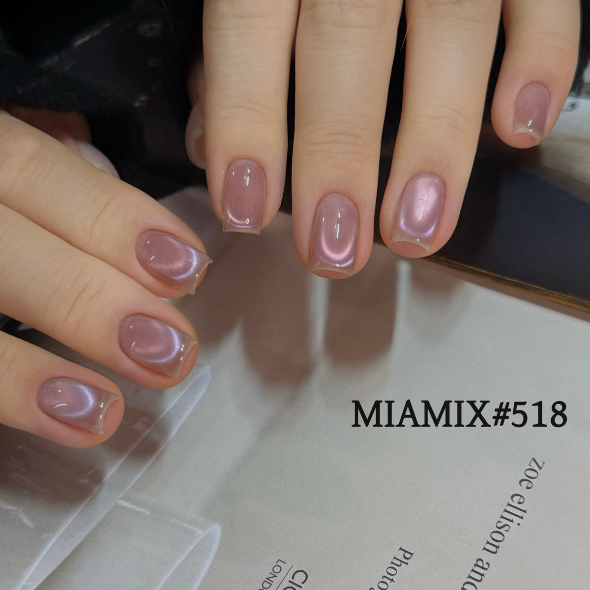 MIAMIX Atelier - 清透貓眼膠 517-522 - - Aria.D