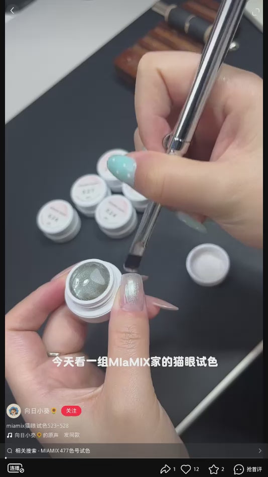 MIAMIX Atelier - 清透貓眼膠 523-528