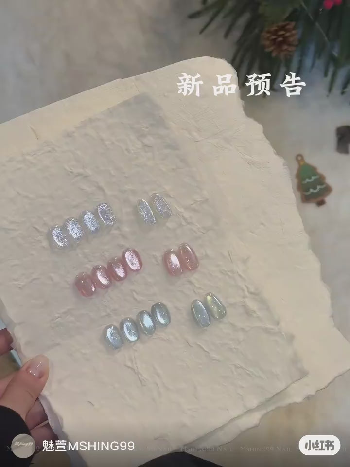 MSHING99魅萱 - 冰雪奇緣貓眼 三色小套
