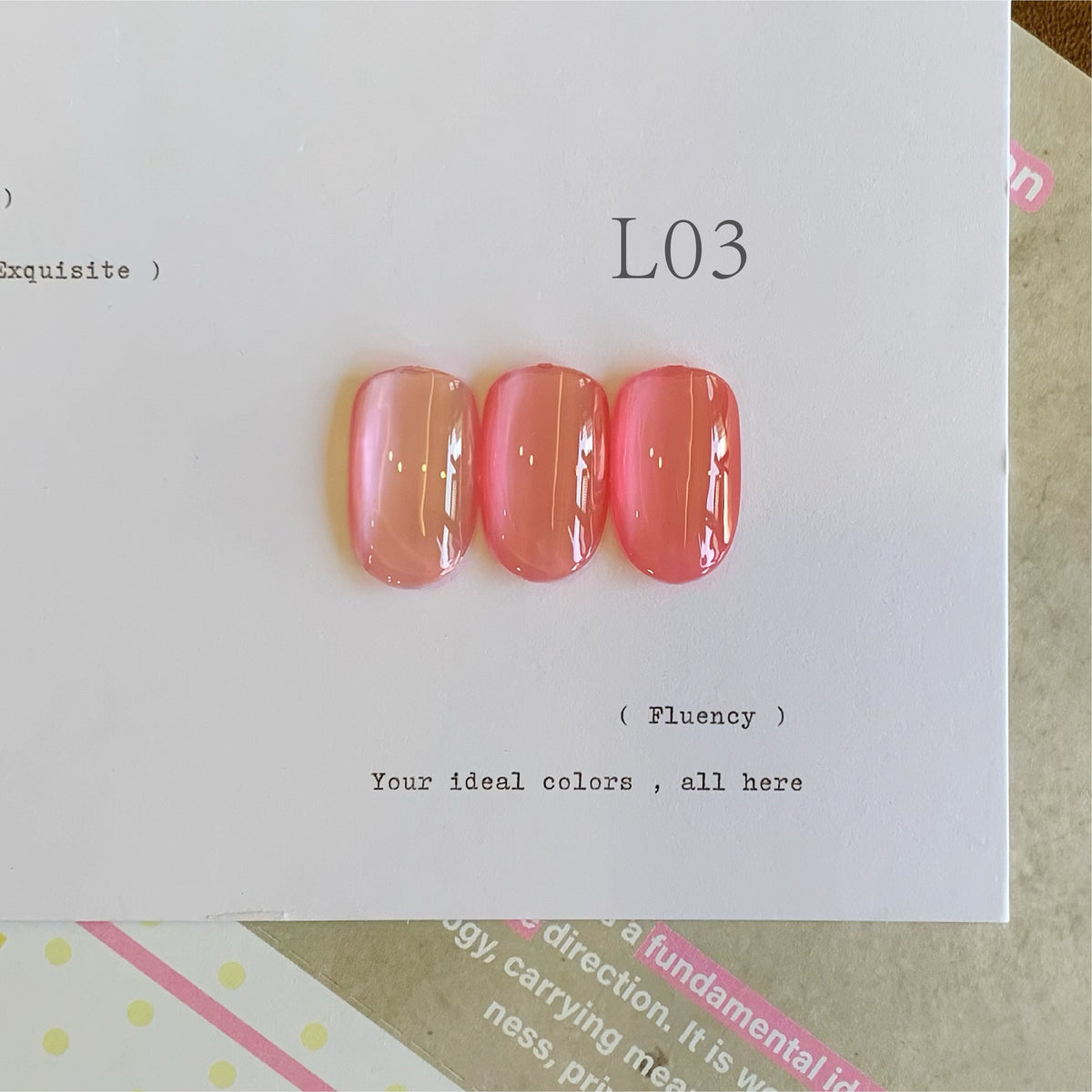 QJforu奇迹喵喵 - 甜心派對琉璃膠L01-L10 & 甜心派對模具 - - Aria.D