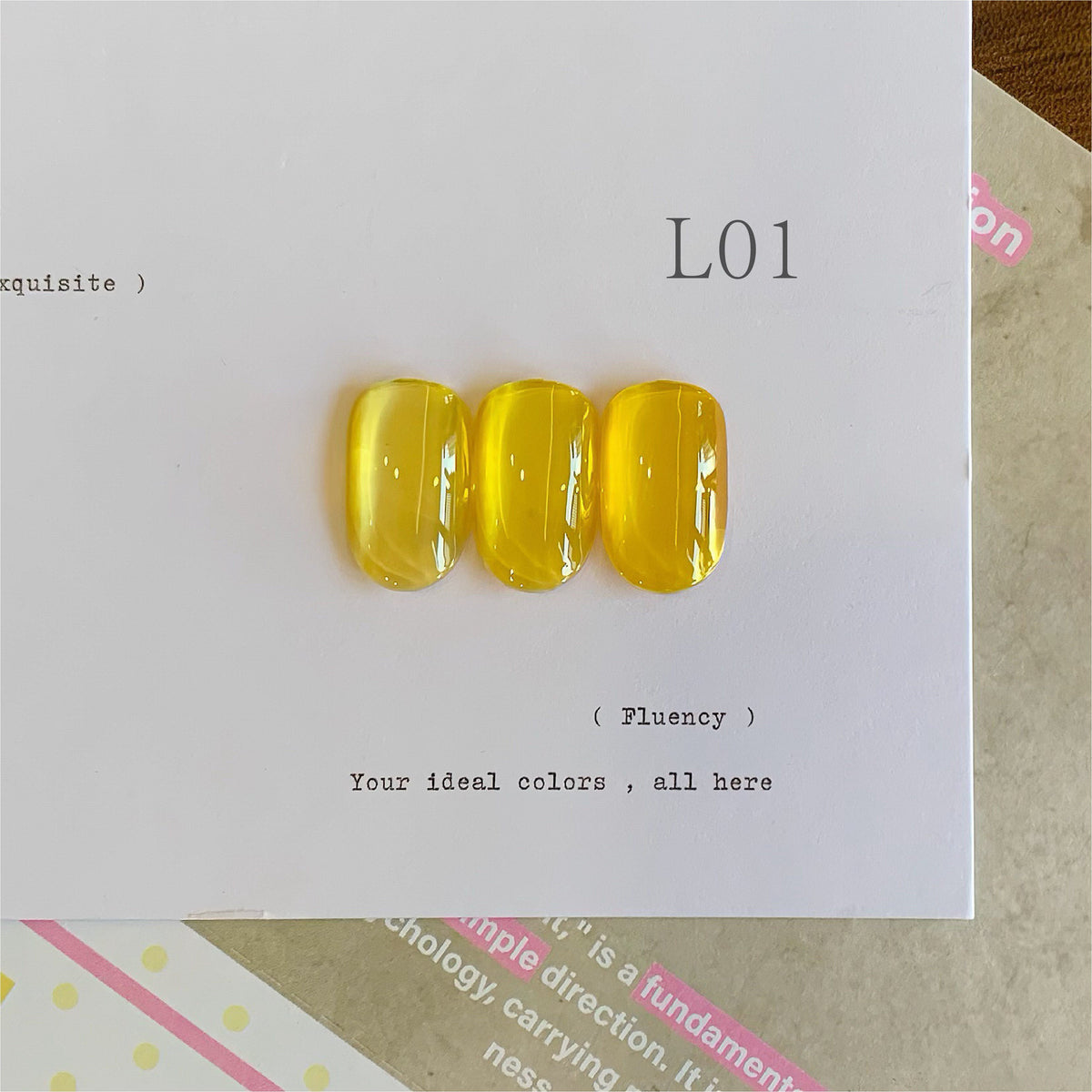QJforu奇迹喵喵 - 甜心派對琉璃膠L01-L10 & 甜心派對模具 - - Aria.D